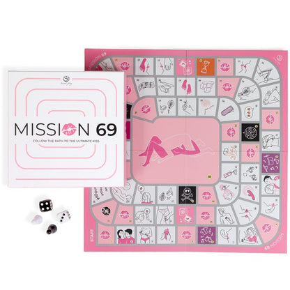 SECRET PLAY JOGO DE TABULEIRO PARA CASAIS MISSION 69