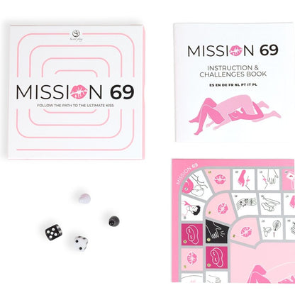 SECRET PLAY JOGO DE TABULEIRO PARA CASAIS MISSION 69