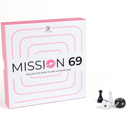 SECRET PLAY JOGO DE TABULEIRO PARA CASAIS MISSION 69