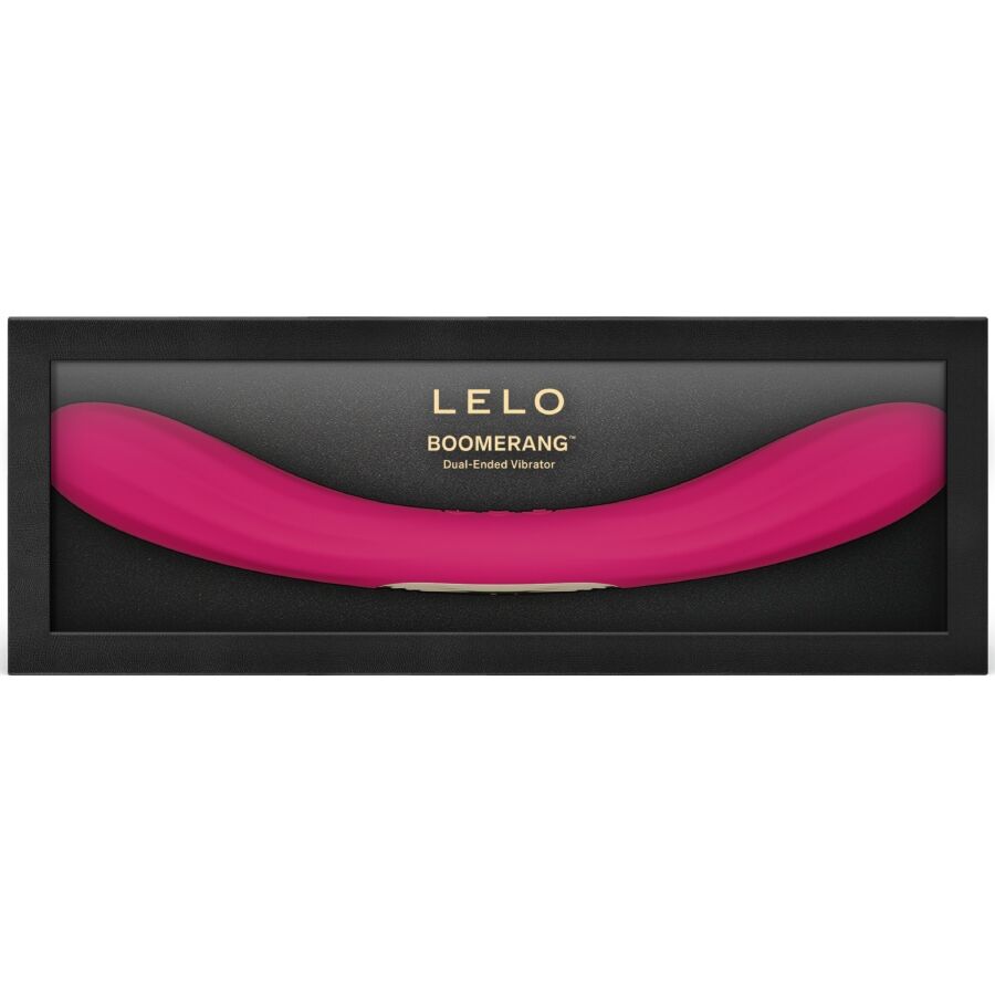 LELO BOOMERANG VIBRADOR DE PONTA DUPLA CEREJA