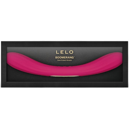 LELO BOOMERANG VIBRADOR DE PONTA DUPLA CEREJA