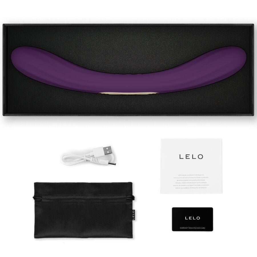 LELO BOOMERANG VIBRADOR DE DUAS PONTAS ROXO