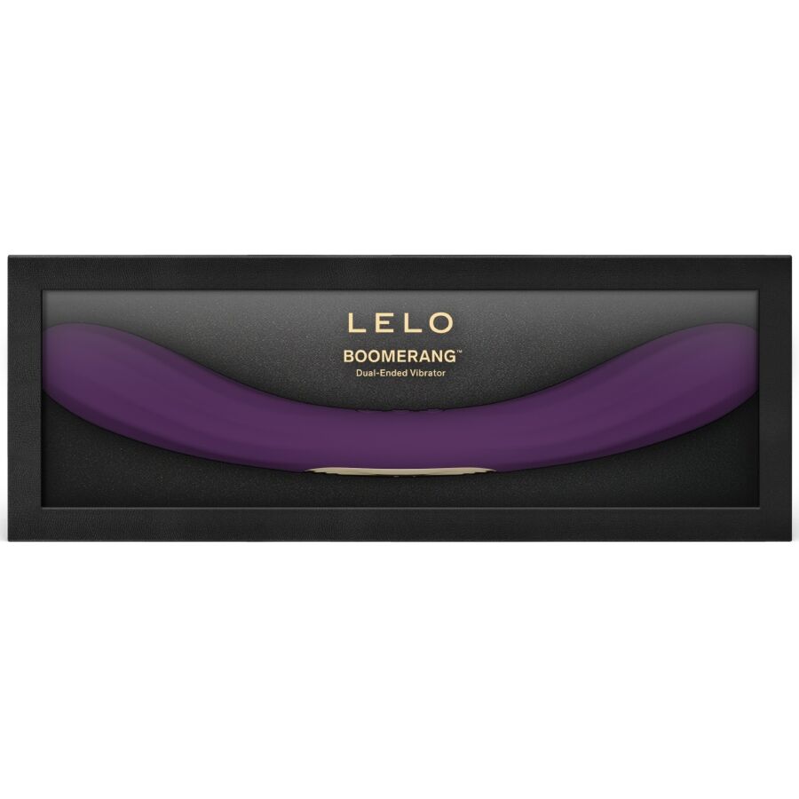 LELO BOOMERANG VIBRADOR DE DUAS PONTAS ROXO