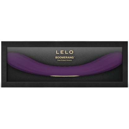 LELO BOOMERANG VIBRADOR DE DUAS PONTAS ROXO