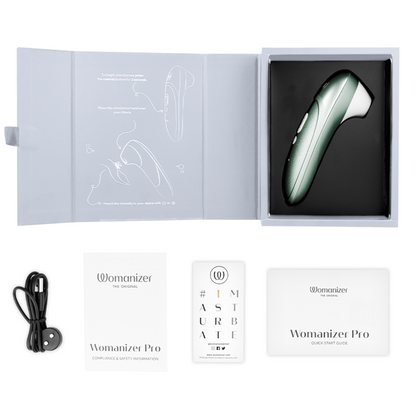 WOMANIZER PRO VIBRANT CLITORIAL ESTIMULANTE VERDE SaLVIA