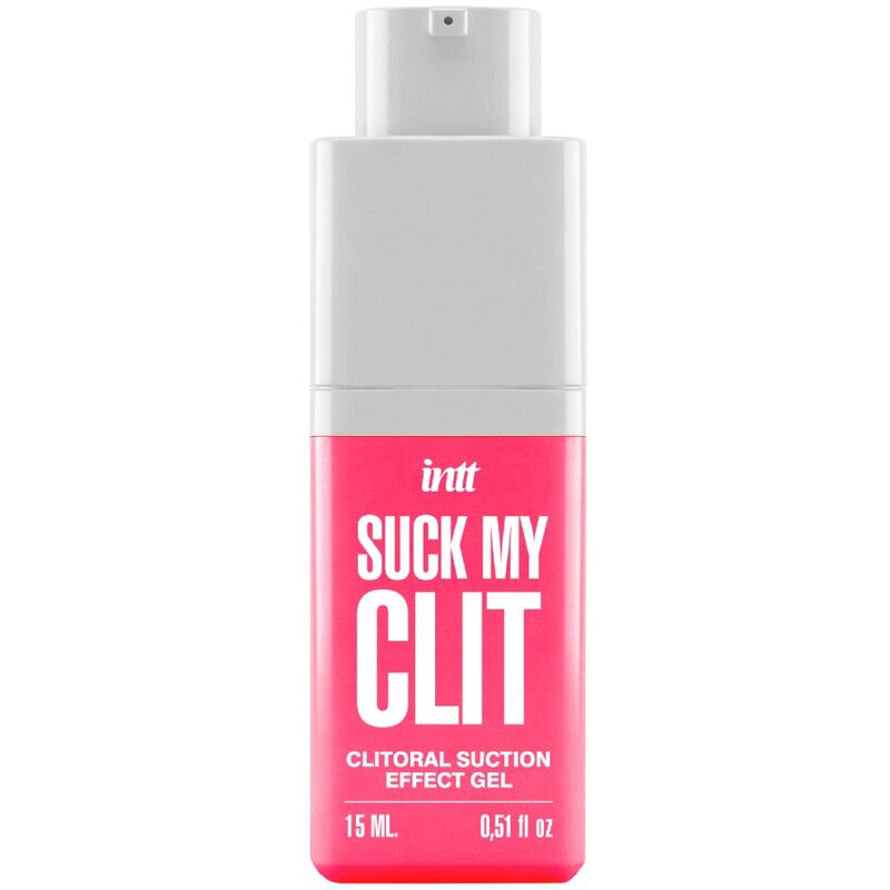 INTT SUCK MY CLIT GEL COM EFEITO DE SUCyaO MORANGO SILVESTRE 15 ML