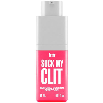 INTT SUCK MY CLIT GEL COM EFEITO DE SUCyaO MORANGO SILVESTRE 15 ML