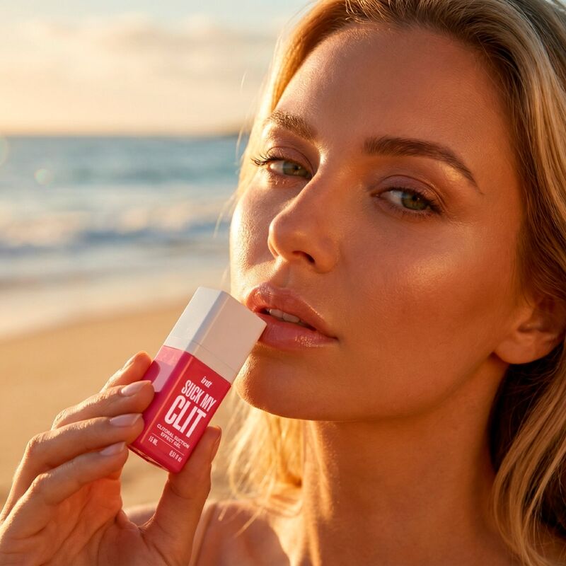 INTT SUCK MY CLIT GEL COM EFEITO DE SUCyaO MORANGO SILVESTRE 15 ML