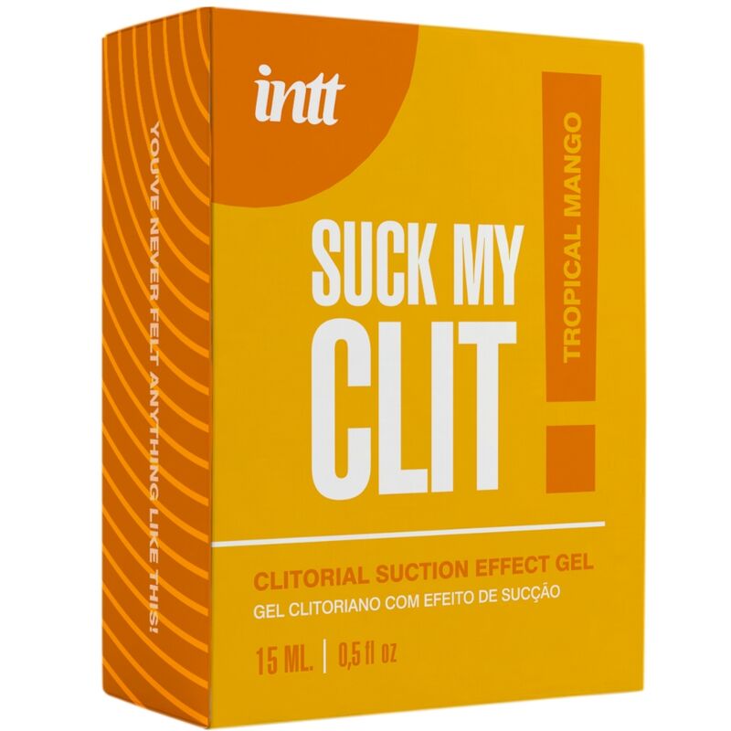 INTT SUCK MY CLIT GEL COM EFEITO DE SUCyaO MANGA TROPICAL 15 ML
