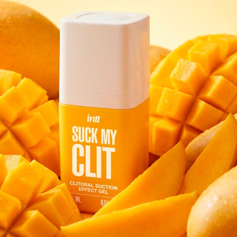 INTT SUCK MY CLIT GEL COM EFEITO DE SUCyaO MANGA TROPICAL 15 ML