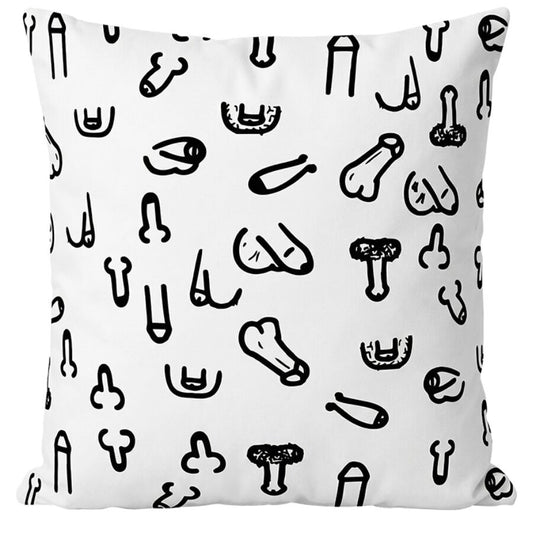 DIABLO PICANTE ALMOFADA PARA PeNIS 30 X 30 BRANCA