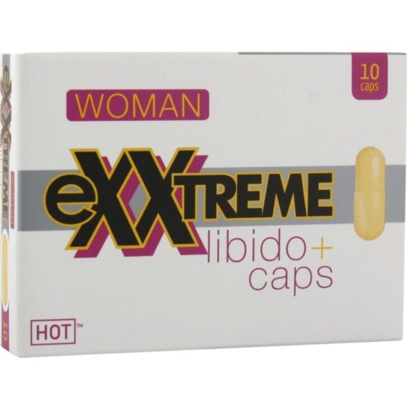 HOT EXTREME LIBIDO CAPS FEMININO 10 PCS