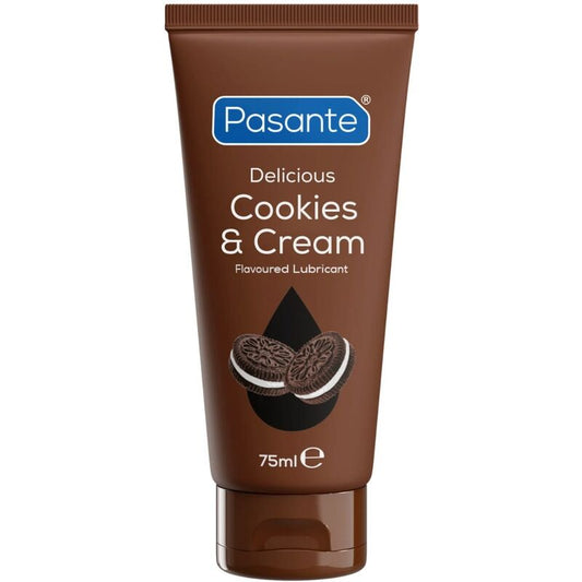 PASANTE LUBRIFICANTE a BASE DE aGUA COM AROMA DE BISCOITOS E CREME 75 ML