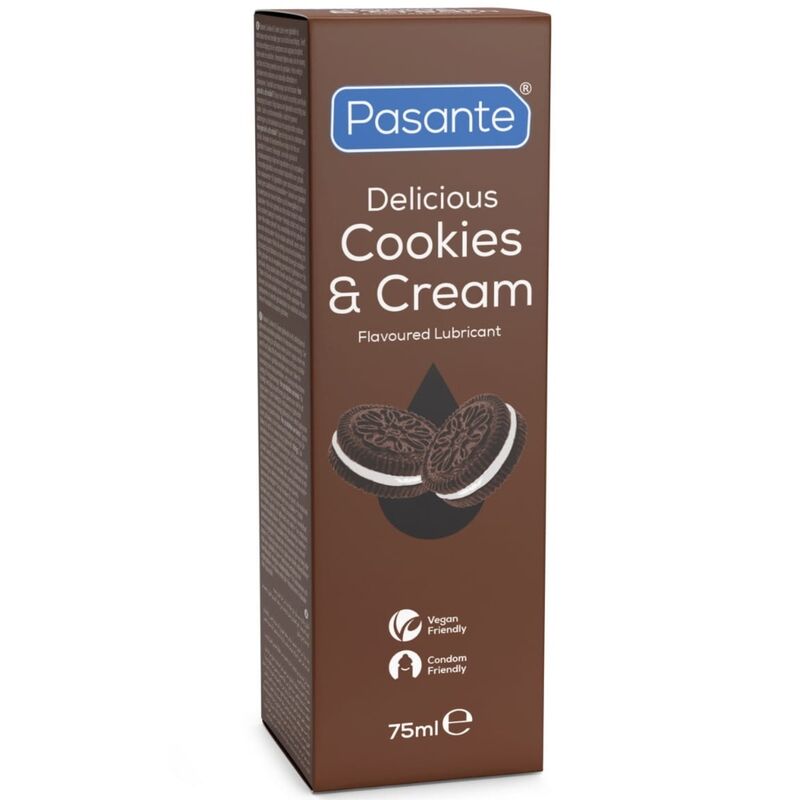 PASANTE LUBRIFICANTE a BASE DE aGUA COM AROMA DE BISCOITOS E CREME 75 ML