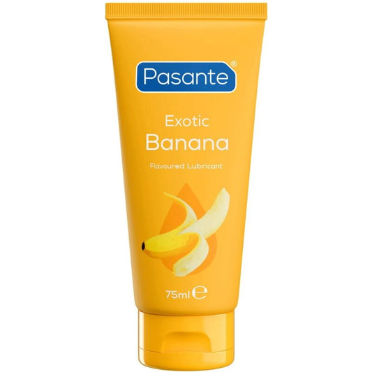 PASANTE LUBRIFICANTE a BASE DE aGUA COM SABOR DE BANANA 75 ML