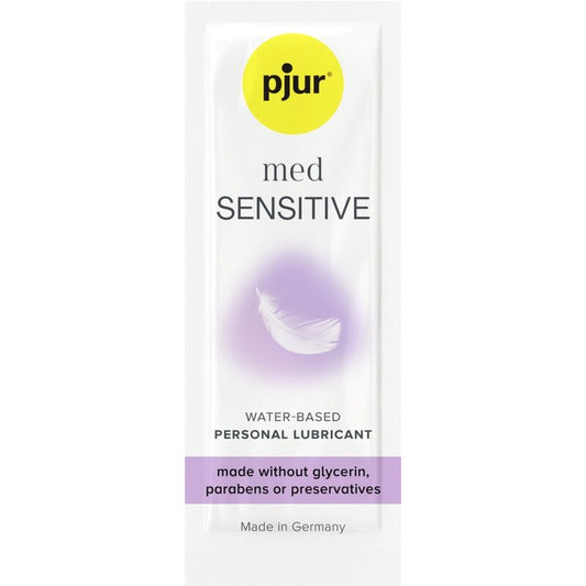 PJUR MED SENSITIVE GLIDE LUBRIFICANTE BASE DE GUA 2 ML