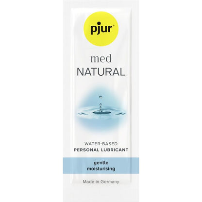 PJUR LUBRIFICANTE BASE DE GUA NATURAL MED 2 ML