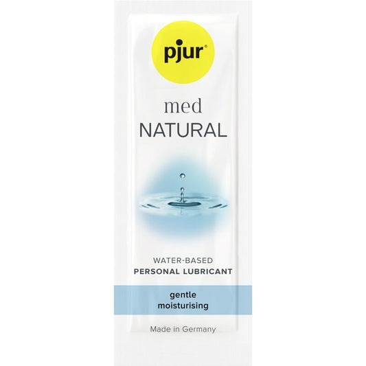PJUR LUBRIFICANTE BASE DE GUA NATURAL MED 2 ML