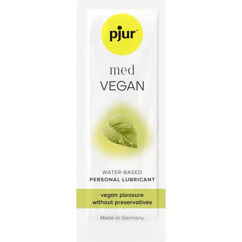 PJUR MED VEGAN GLIDE LUBRIFICANTE BASE DE GUA 2 ML
