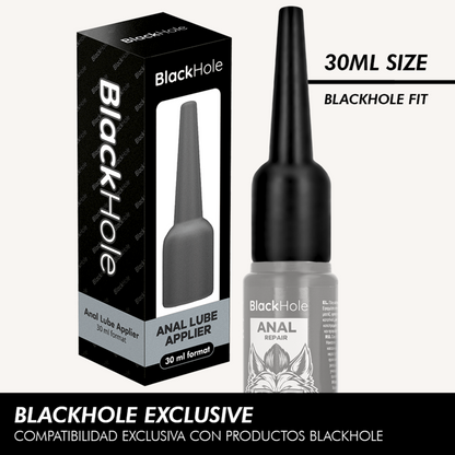 BLACK HOLE APLICADOR DE LUBRIFICANTE ANAL TAMANHO P 30 ML
