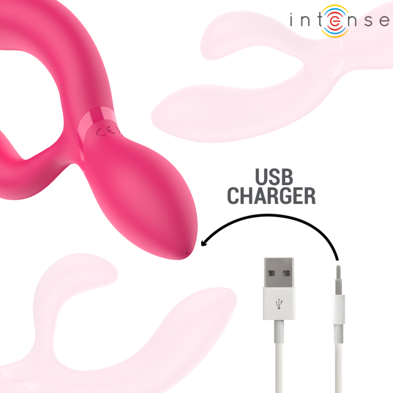 INTENSE ESTIMULADOR VIBRAToRIO ARTICULADO CHARLY