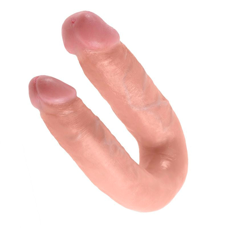 KING COCK EM FORMA DE U MeDIO DUPLO PROBLEMA CARNE