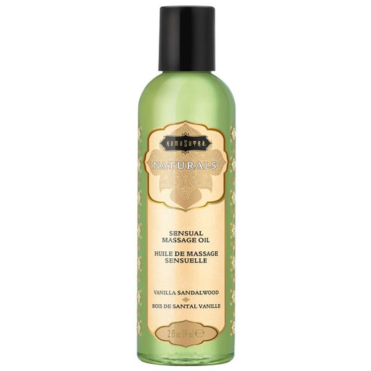 KAMASUTRA oLEO DE MASSAGEM NATURAL BAUNILHA SNDALO 59 ML