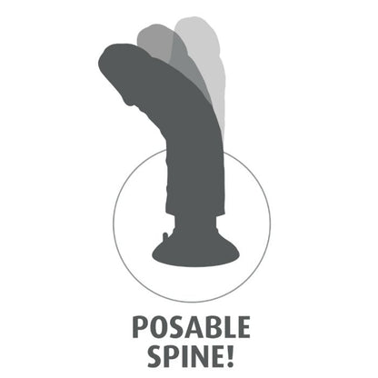 KING COCK DILDO VIBRANTE COM TESTiCULOS 203 CM NATURAL