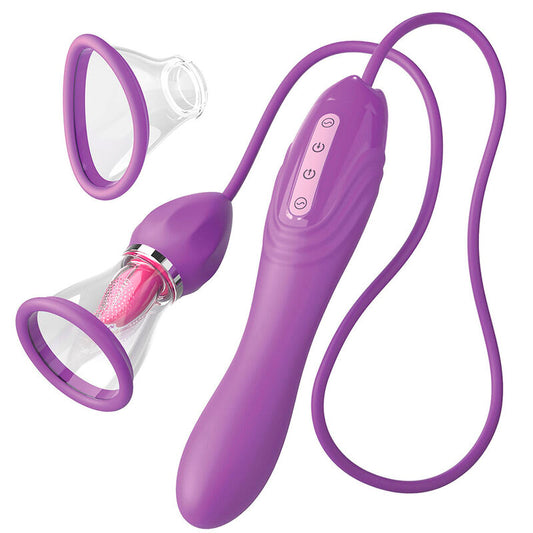 FANTASY FOR HER MANGUEIRA DE SUCyaO MAX PLEASURE COM LiNGUA ESTIMULANTE ROXA
