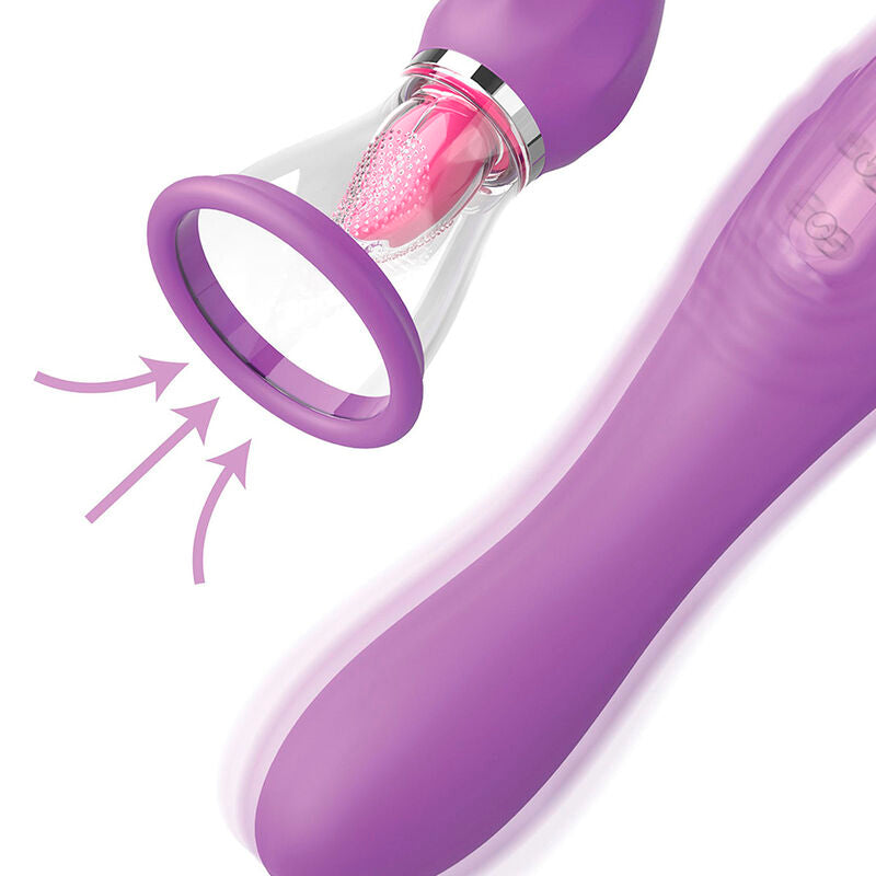 FANTASY FOR HER MANGUEIRA DE SUCyaO MAX PLEASURE COM LiNGUA ESTIMULANTE ROXA