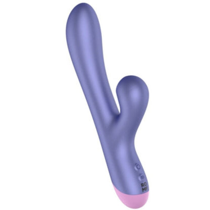 ROMP PULSE RABBIT VIBRADOR DUPLO PARA PONTO G AZUL ELeTRICO
