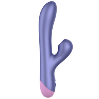ROMP PULSE RABBIT VIBRADOR DUPLO PARA PONTO G AZUL ELeTRICO