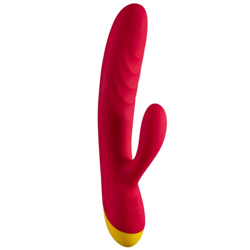 ROMP JAZZ VIBRADOR COELHO RECARREGaVEL VERMELHO