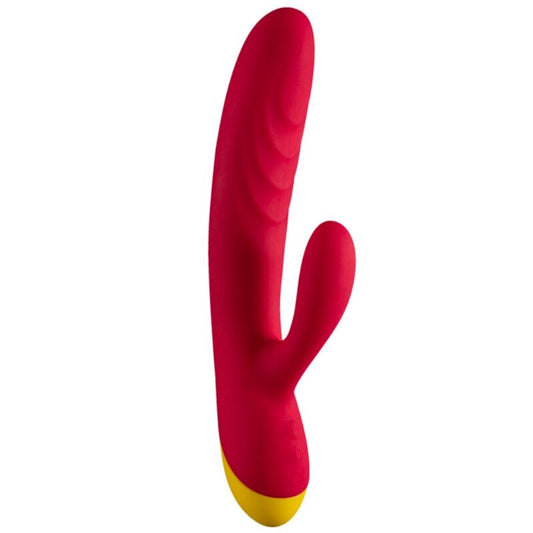 ROMP JAZZ VIBRADOR COELHO RECARREGaVEL VERMELHO