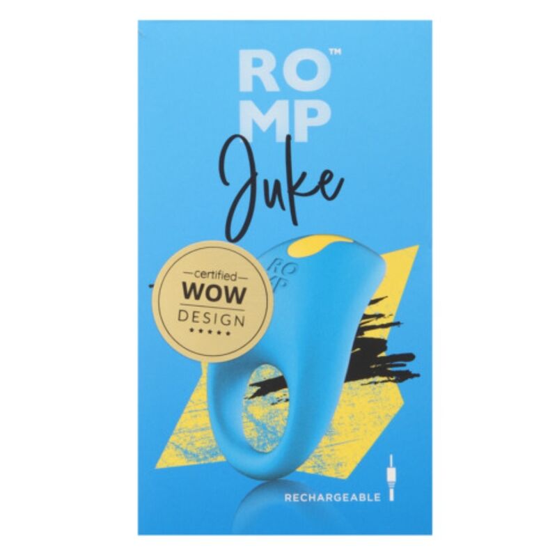 ROMP JUKE ANEL PENIANO DE SILICONE COM VIBRADOR PARA ESTIMULAyaO CLIToRICA