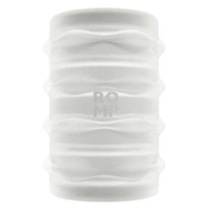ROMP MOSH MASTURBADOR MASCULINO TRANSPARENTE COM BAINHA REVERSiVEL DE 6 CM
