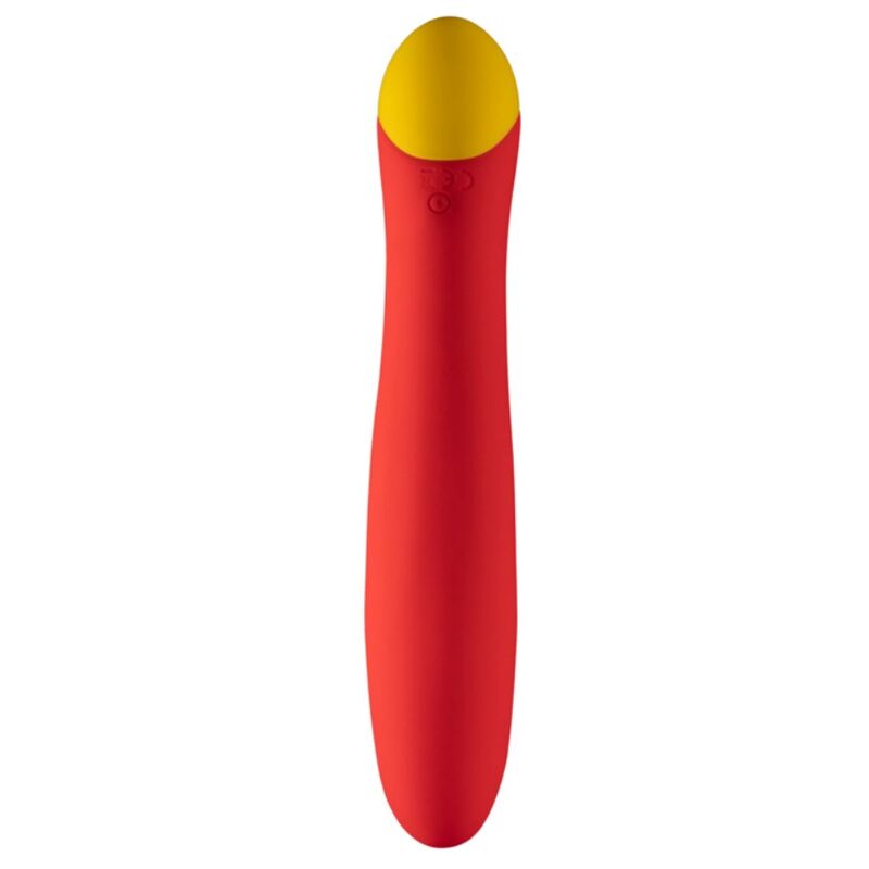 ROMP HYPE VIBRADOR MULTIFUNCIONAL PARA PONTO G VERMELHO