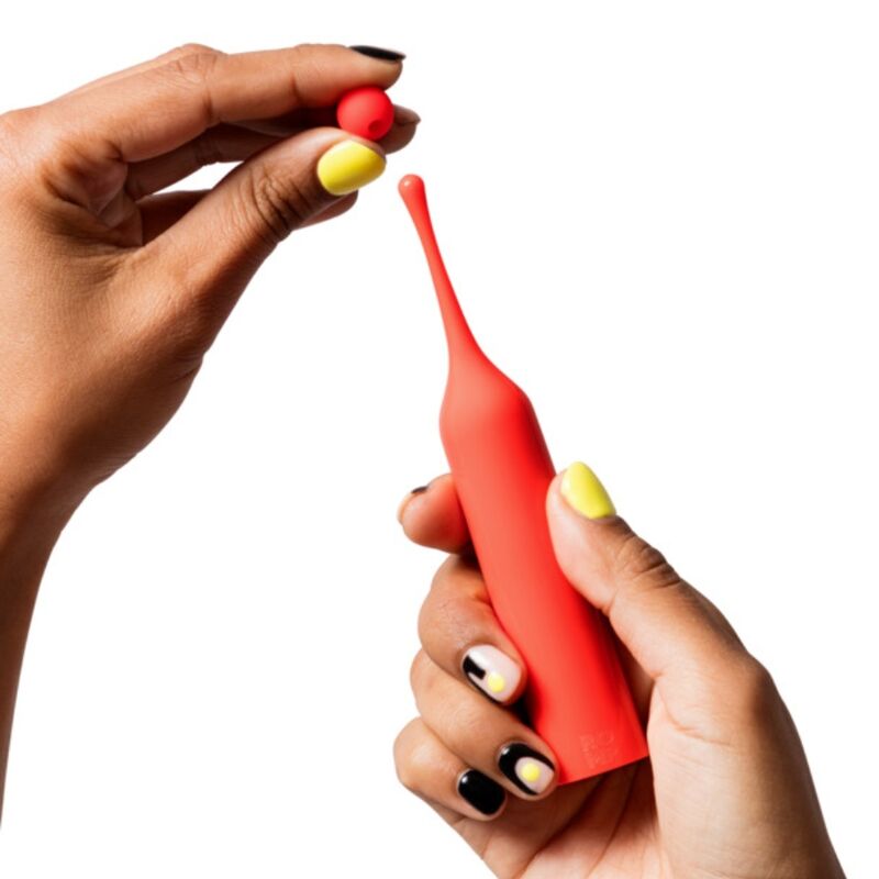 ROMP POP ESTIMULADOR CLITORIAL DE ALTA FREQUeNCIA VERMELHO