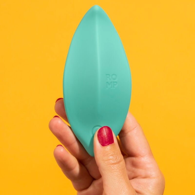 ROMP WAVE VIBRADOR DE ONDAS ESTIMULADOR CLITORIANO FORMATO ERGONoMICO VERDE aGUA