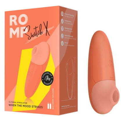 ROMP SWITCH X ESTIMULADOR CLITORIAL 6 NiVEIS LARANJA