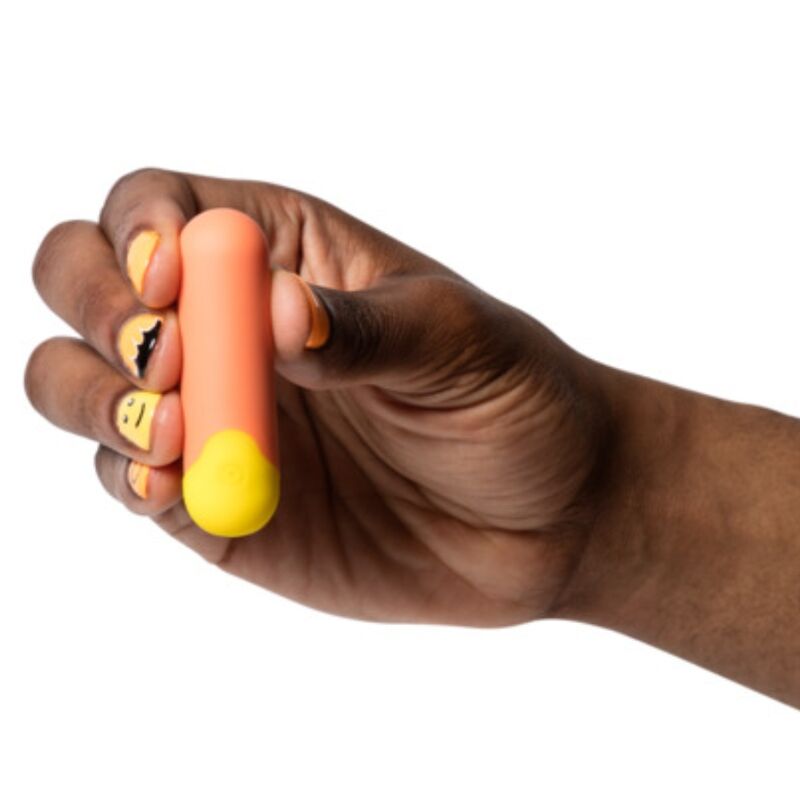 ROMP RIOT MULTIFUNCIONAL VIBRAToRIO BULLET LARANJA AMARELO