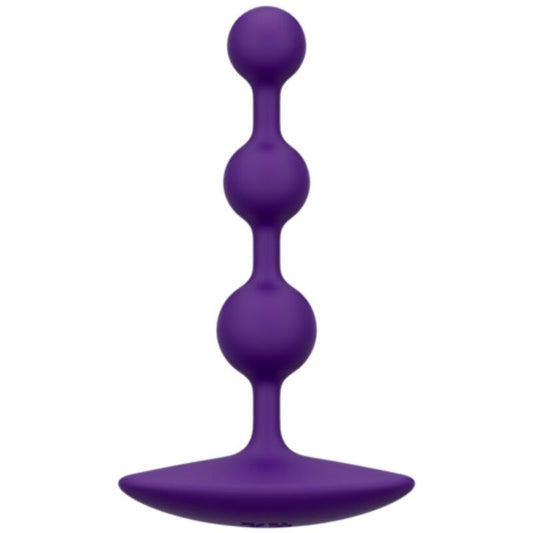 ROMP AMP CONTAS ANAL DE SILICONE FLEXiVEIS ROXAS 125 CM ROXAS