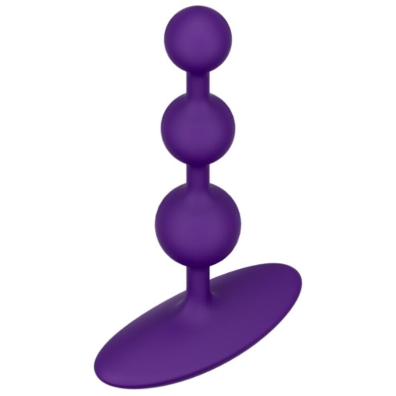 ROMP AMP CONTAS ANAL DE SILICONE FLEXiVEIS ROXAS 125 CM ROXAS