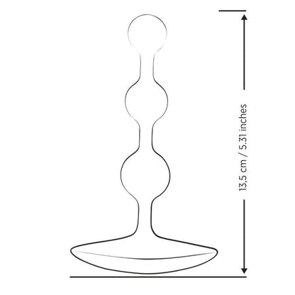 ROMP AMP CONTAS ANAL DE SILICONE FLEXiVEIS ROXAS 125 CM ROXAS