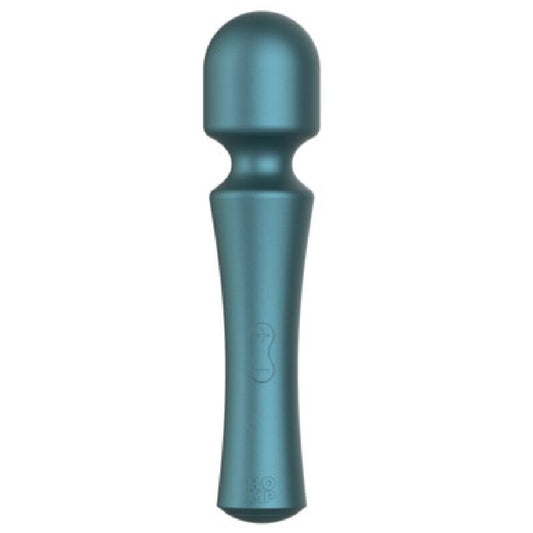 ROMP PRESTO MINI WAND VIBRATOR COM CABEyA FLEXiVEL VERDE
