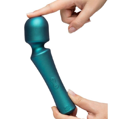 ROMP PRESTO MINI WAND VIBRATOR COM CABEyA FLEXiVEL VERDE