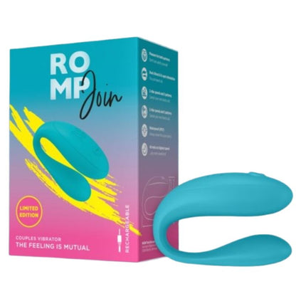 ROMP JOIN JUNTEM SE AO VIBRADOR PARA CASAIS TURQUESA