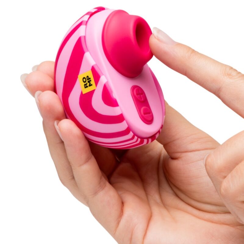 ROMP SPIN CLITORAL SUCTION ANTITUDE COM ABERTURA E FECHAMENTO ROTATIVOS