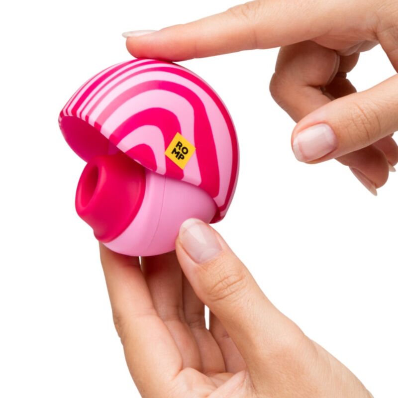 ROMP SPIN CLITORAL SUCTION ANTITUDE COM ABERTURA E FECHAMENTO ROTATIVOS