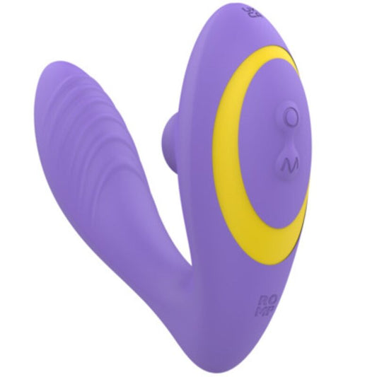 ROMP REVERB ESTIMULADOR DE PONTO G E DISPOSITIVO DE SUCyaO CLITORIAL REVERB ROXO